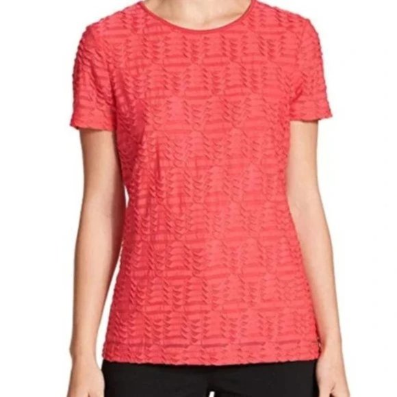 Calvin Klein Tops - Calvin Klein NWT Short Sleeve Stretch Textured Shirt Size XL